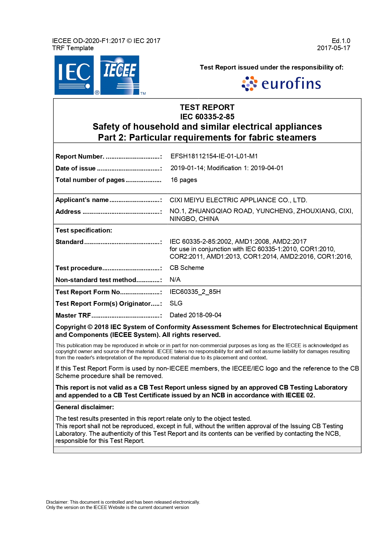 Aanvullend rapport CB Aanvullend rapport CB